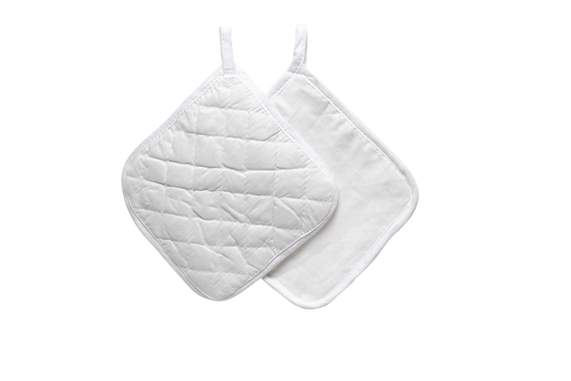 Pannenlappen Creativ Company 20x20cm wit Pannenlappen Creativ Company 20x20cm wit