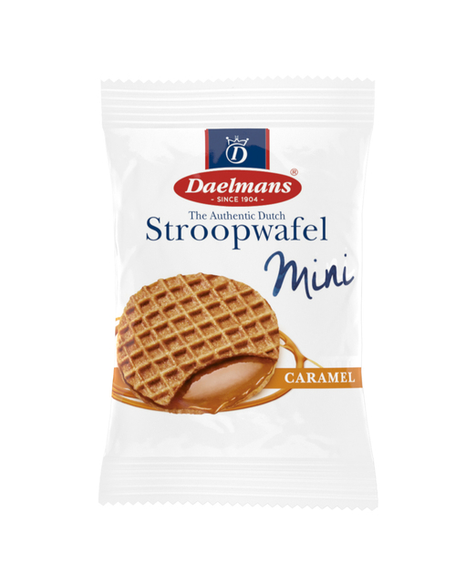 stroopwafel, mini, karamel, wafel, verpakking