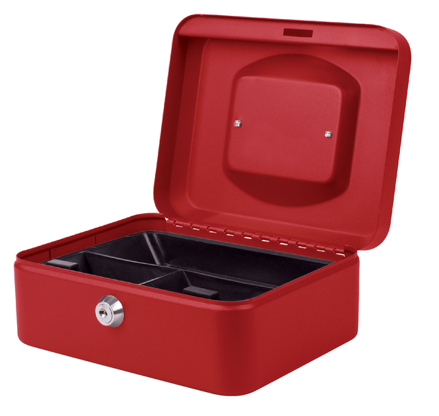 Geldkist Quantore 200x160x90 rood Geldkist Quantore 200x160x90 rood