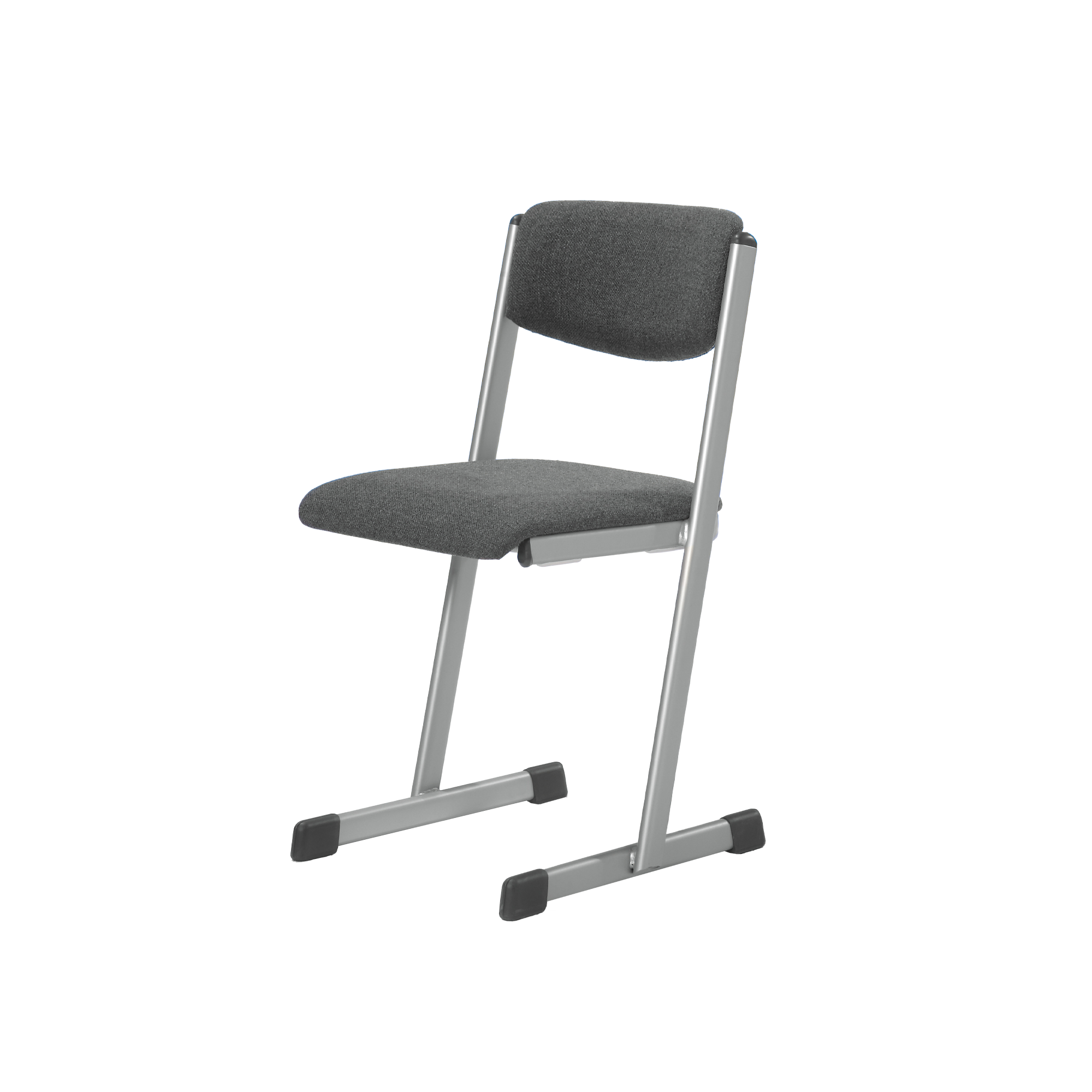 Lerarenstoel met zit- en rugkussens - met H-vormig frame