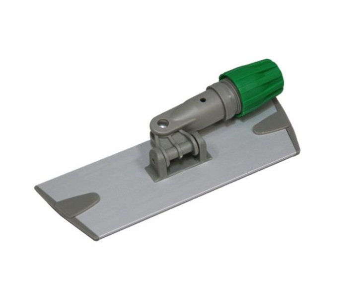 Vlakmophouder ALU velcro-moppen Groen 24cm per stuk