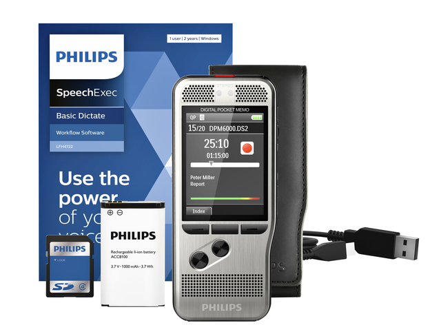 Dicteerapparaat Philips PocketMemo DPM6000 Dicteerapparaat Philips PocketMemo DPM6000
