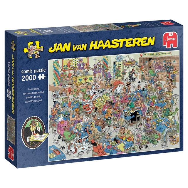 Puzzel Jan van Haasteren NK Mens Erger Je Niet 2000 st Puzzel Jan van Haasteren NK Mens Erger Je Niet 2000 st