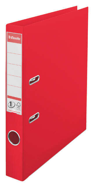 Ordner Esselte Vivida No.1 50mm PP A4 rood Ordner Esselte Vivida No.1 50mm PP A4 rood