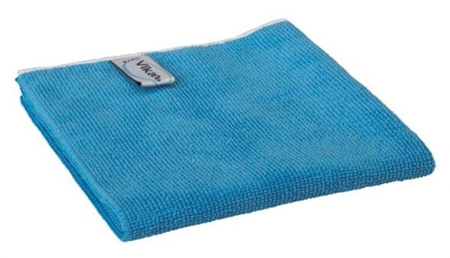 stofdoek, katoen, microfibre, blauw, handdoek