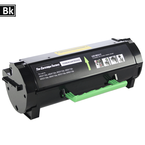 Huismerk toner - Lexmark 51B2000 compatibel, zwart Huismerk toner - Lexmark 51B2000 compatibel, zwart