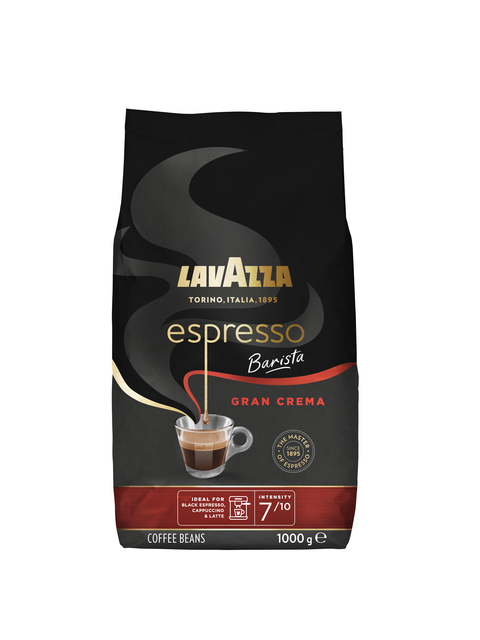 Koffie Lavazza espresso bonen Barista Gran Crema 1kg Koffie Lavazza espresso bonen Barista Gran Crema 1kg