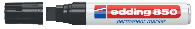 Viltstift edding 850 blok 5-16mm zwart Viltstift edding 850 blok 5-16mm zwart