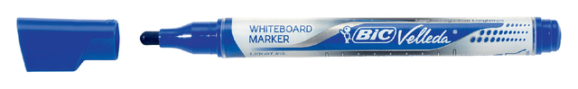 Whiteboardmarker Bic Velleda liquid rond medium blauw Whiteboardmarker Bic Velleda liquid rond medium blauw