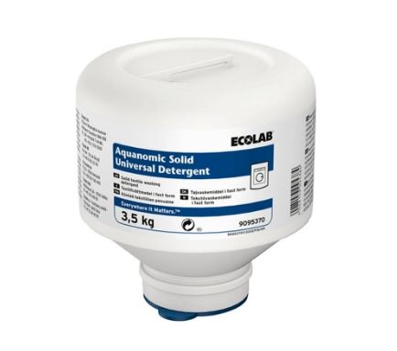 Ecolab Aquanomic Solid Universal Textiel doos 2x3.5kg