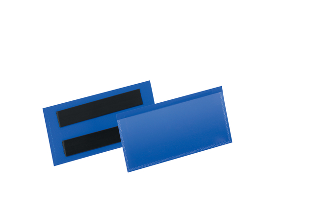 Documenthoes Durable magnetisch 100x38mm blauw 50 stuks Documenthoes Durable magnetisch 100x38mm blauw 50 stuks