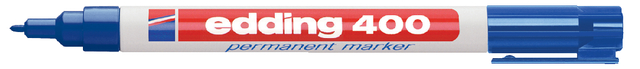 Viltstift edding 400 rond 1mm blauw Viltstift edding 400 rond 1mm blauw