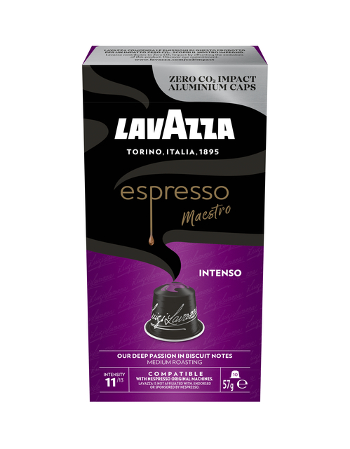 Koffiecups Lavazza espresso Intenso 10 stuks Koffiecups Lavazza espresso Intenso 10 stuks