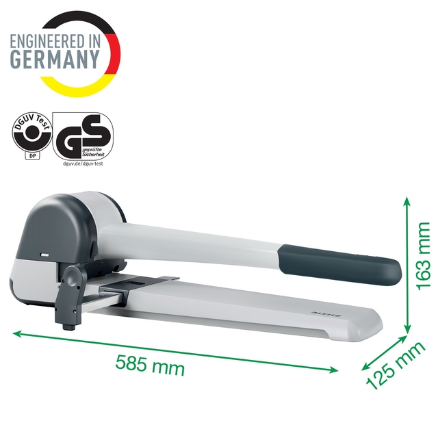 Perforator Leitz 5182 super 250 vel zilver