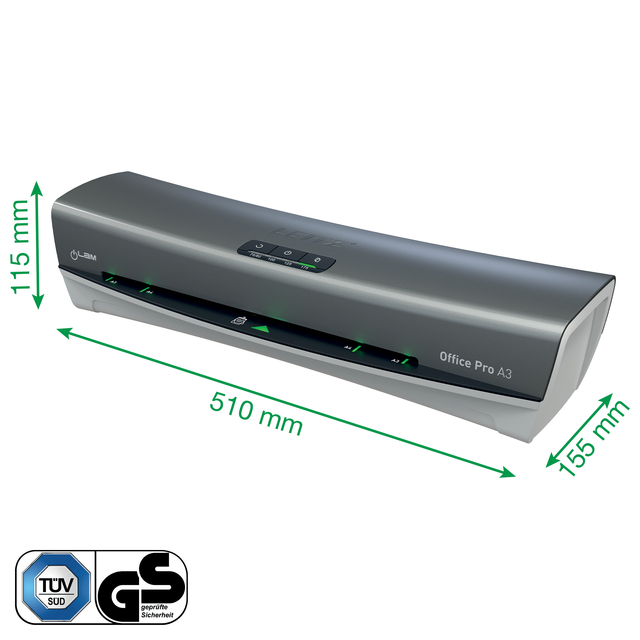 document scanner, stapler, office shredder, binding machine, A3