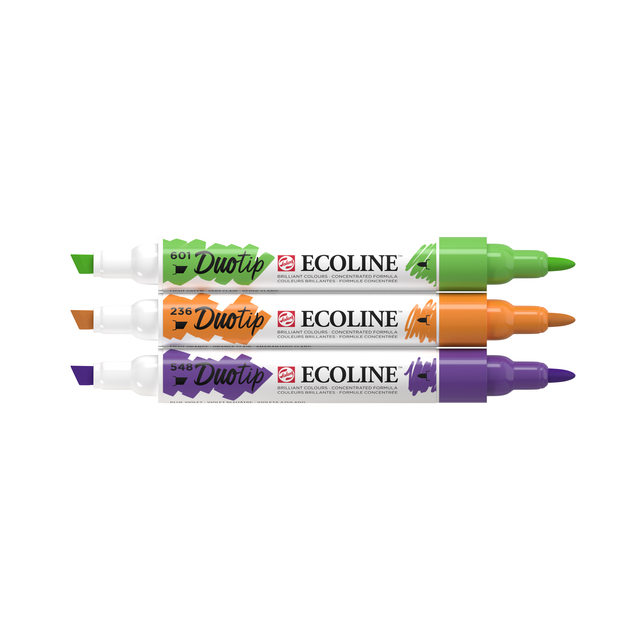 Duotip Talens Ecoline set à 3 stuks secundair