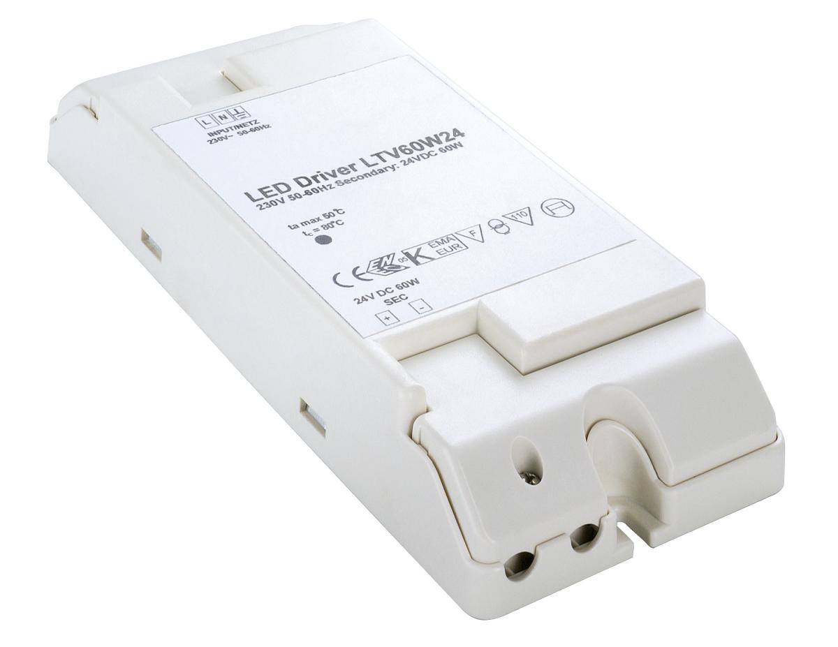 LED driver, LTY60W, 24V DC, 60W, electronic ballast