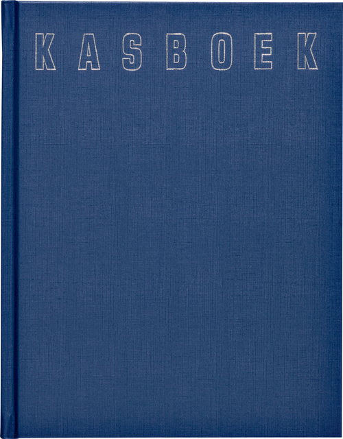 Kasboek 165x210mm 192blz 1 kolom blauw Kasboek 165x210mm 192blz 1 kolom blauw