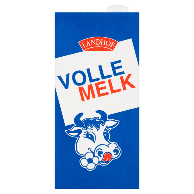 Melk Landhof vol houdbaar pak 1 liter Melk Landhof vol houdbaar pak 1 liter