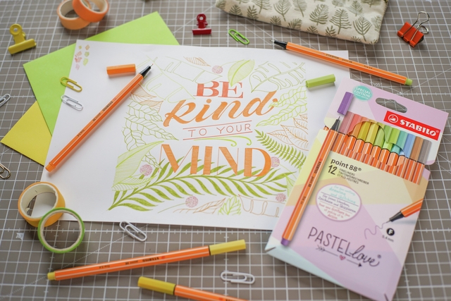 Fineliner STABILO point 88/054 fijn neon oranje
