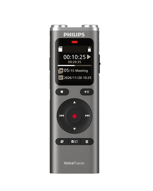 Digital voice recorder Philips DVT 2075 voor interviews