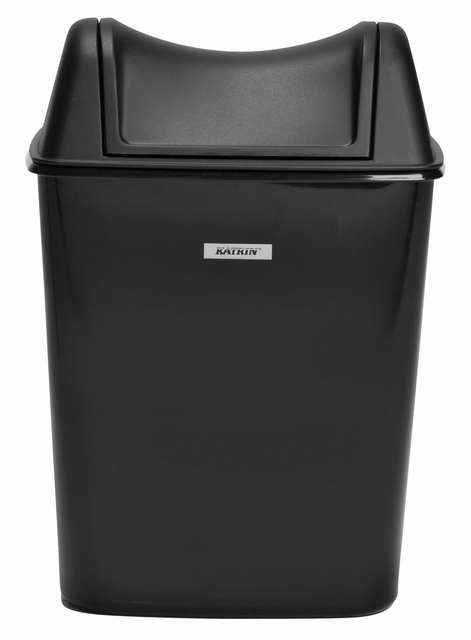 Dameshygiënebak Katrin 8 liter zwart 92223 Dameshygiënebak Katrin 8 liter zwart 92223
