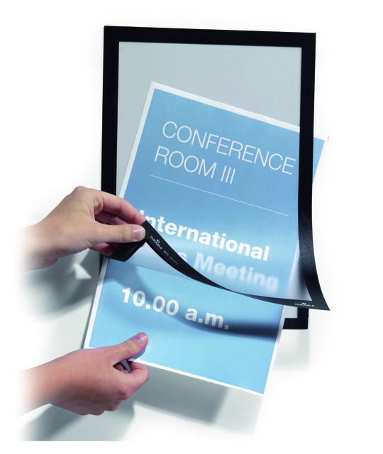 Duraframe Durable 487301 A3 zwart 2 stuks Duraframe Durable 487301 A3 zwart 2 stuks