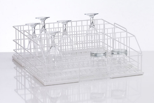 Winterhalter Glazenkorf 5 rijen 50x50x165cm per stuk Winterhalter Glazenkorf 5 rijen 50x50x165cm per stuk