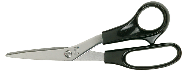 schaar, kledingschaar, metalen, zwart, puntig
