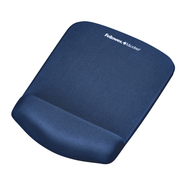 Muismat met polssteun Fellowes Plush Touch blauw Muismat met polssteun Fellowes Plush Touch blauw