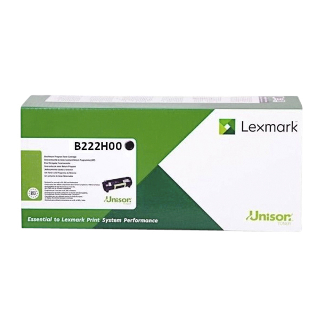 Tonercartridge Lexmark B222H00 zwart Tonercartridge Lexmark B222H00 zwart