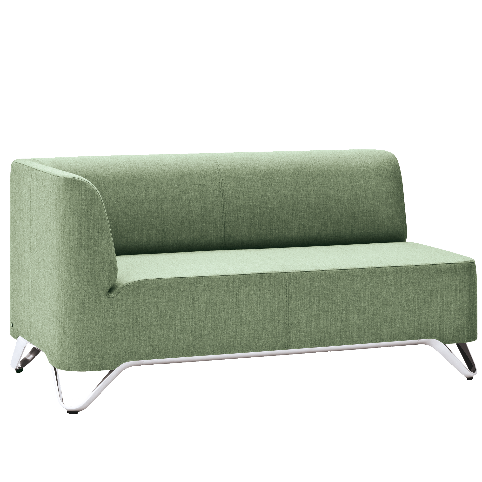 BOXIT 2-zits designbank met armleuningen