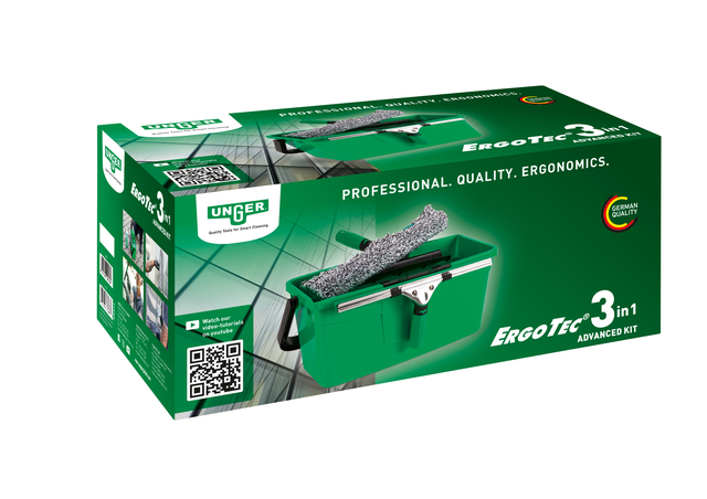 Glasreinigingskit Unger 3in1 Ergotec Glasreinigingskit Unger 3in1 Ergotec