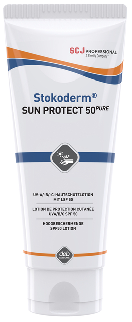Zonnebrandlotion SCJ Stokoderm Sun Protect SPF 50 100ml Zonnebrandlotion SCJ Stokoderm Sun Protect SPF 50 100ml