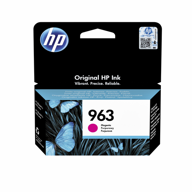 Inktcartridge HP 3JA24AE 963 rood Inktcartridge HP 3JA24AE 963 rood