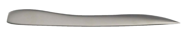 Briefopener 192mm metaal mat nikkel Briefopener 192mm metaal mat nikkel