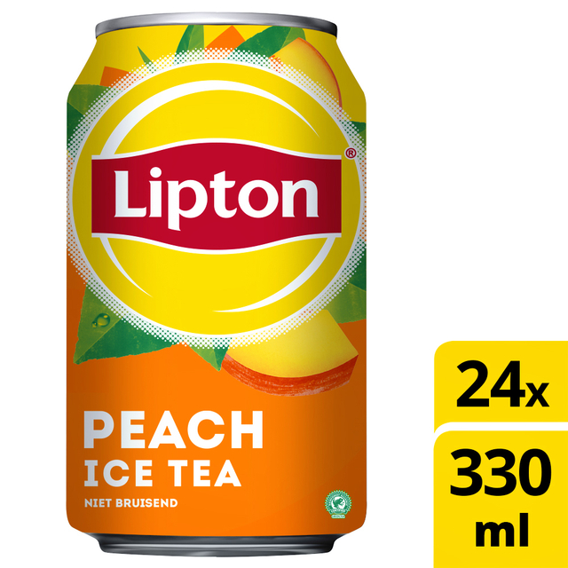 Frisdrank Lipton Ice Tea peach blik 330ml Frisdrank Lipton Ice Tea peach blik 330ml
