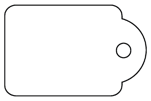 Label Apli karton nr 387 13x20mm wit 1000 stuks
