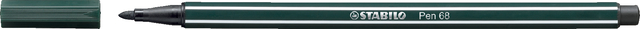 Viltstift STABILO Pen 68/63 medium aardegroen Viltstift STABILO Pen 68/63 medium aardegroen