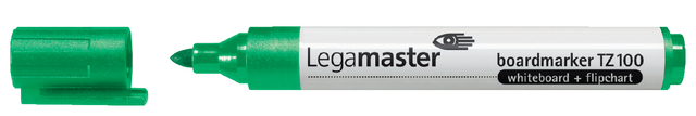 Whiteboardmarker Legamaster TZ 100 rond 1.5-3mm groen Whiteboardmarker Legamaster TZ 100 rond 1.5-3mm groen